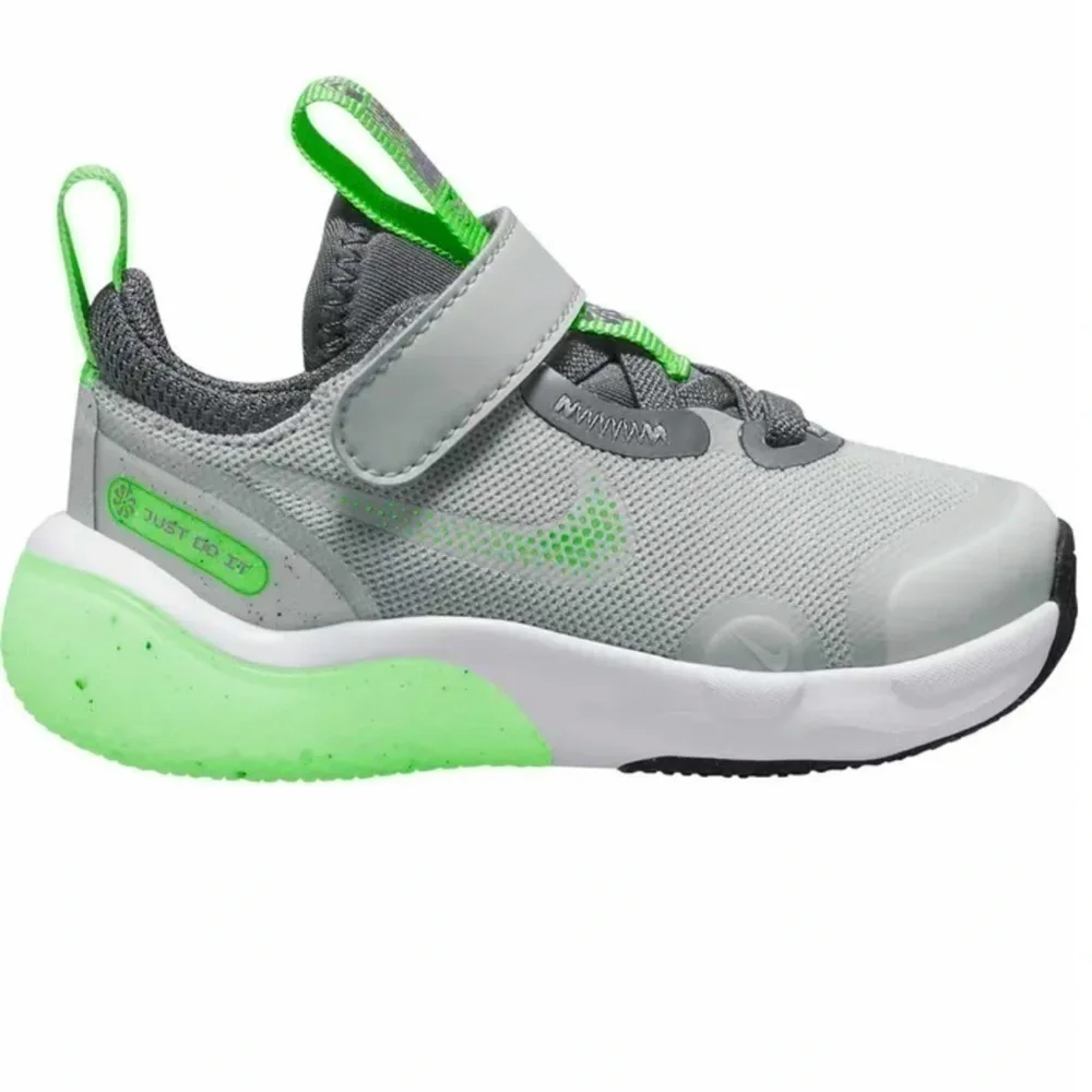 Nike Explor Next Nature Gray Green Sneakers Size 2Y